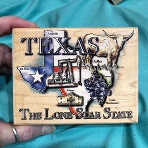 Texas stamper The Lone Star State Dallas Alamo
